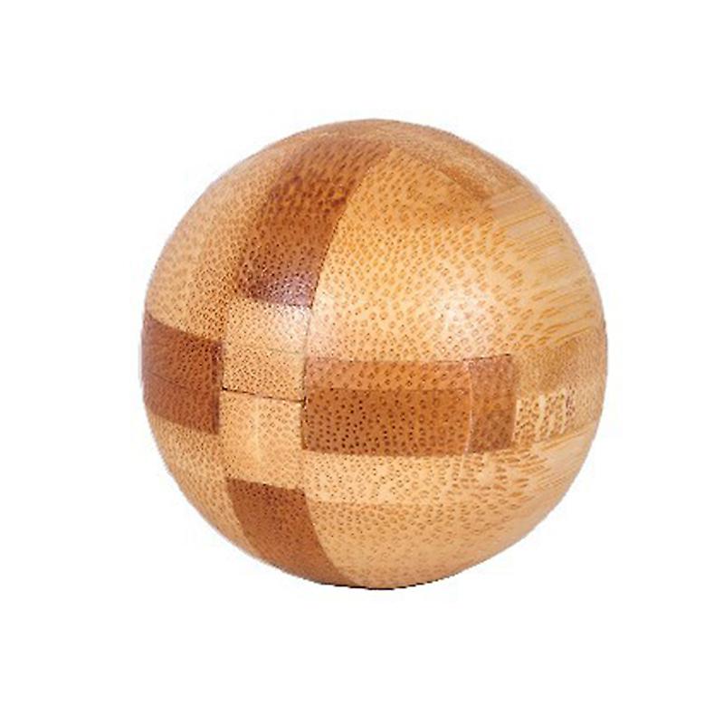 Kong Ming Luban Lock Intellectual Toys Children S 3d Handmade Small Bamboo Toys Adult Educational Toys Ball Lock Square Lock Fourteen Sided Wine Barre