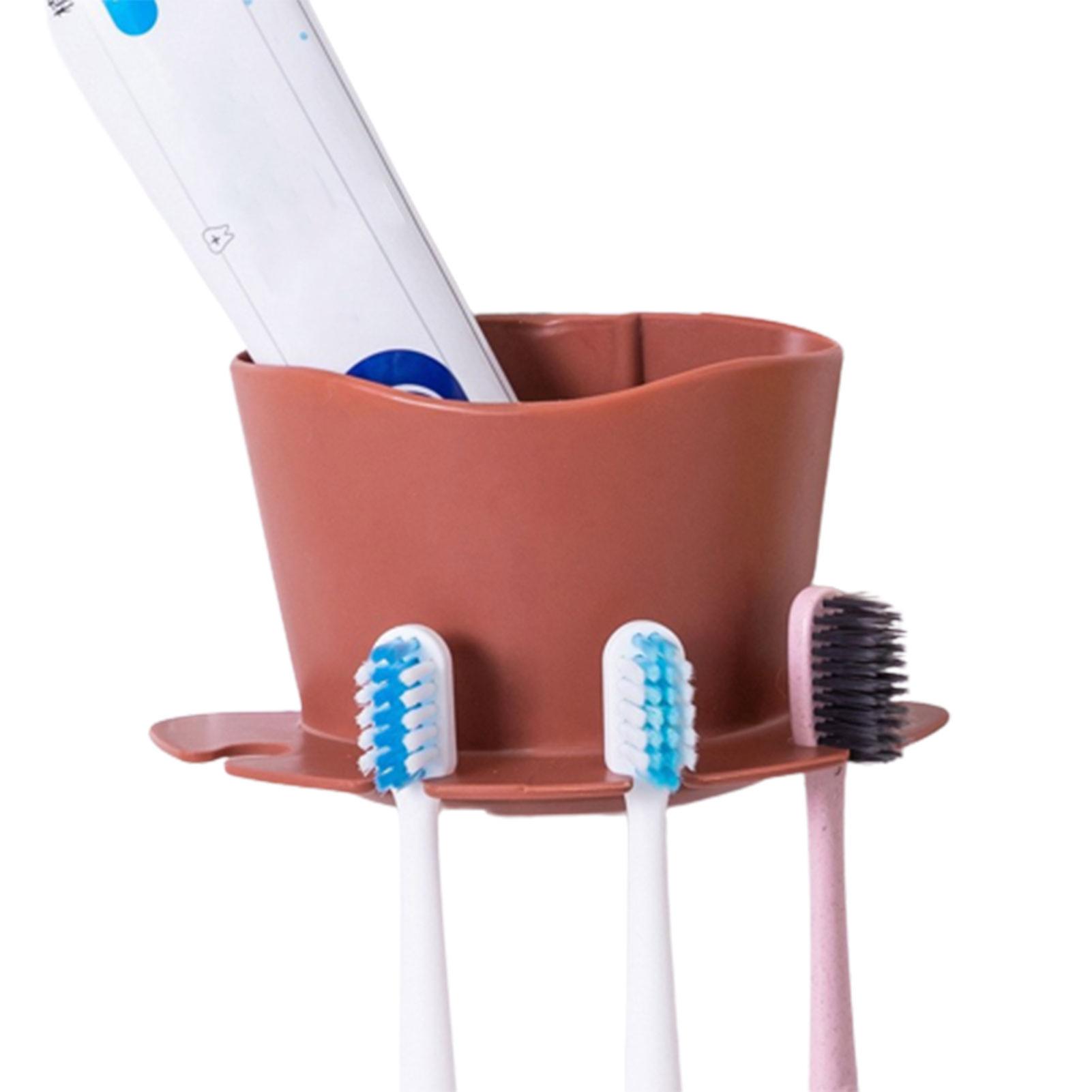 Toothbrush Beard Trimmer Holders Durable Non-slip Organizer