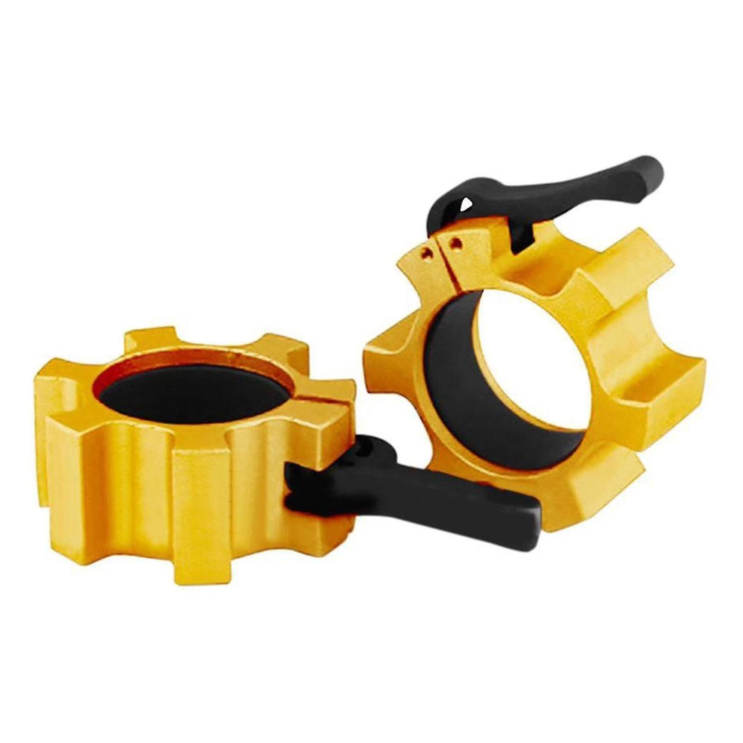 1 Pair Ob47/60/72/86 50mm Reliable Barbell Clamp Quick Release Locking Convenient Carrying Long Serv