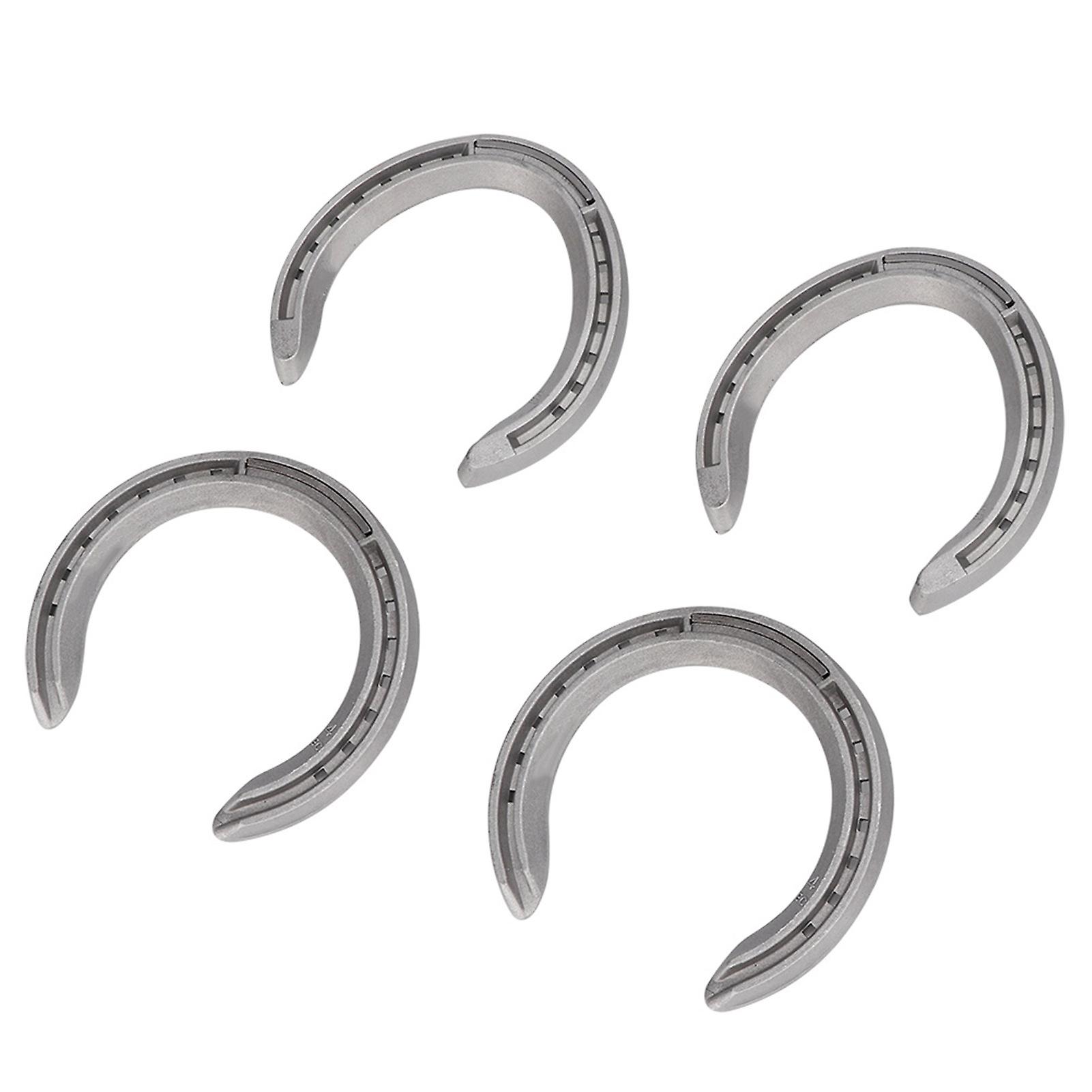 4Pcs Aluminium Alloy Horse Shoe Kit Horse Riding Tool Equipment AccessoriesType 4