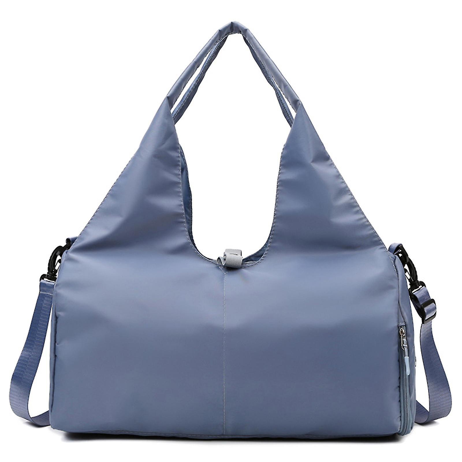Sports Bag Large Travel Bag With Shoe Compartment And Wet Pocket, Waterproof Foldable Gym Bag, Training Bag