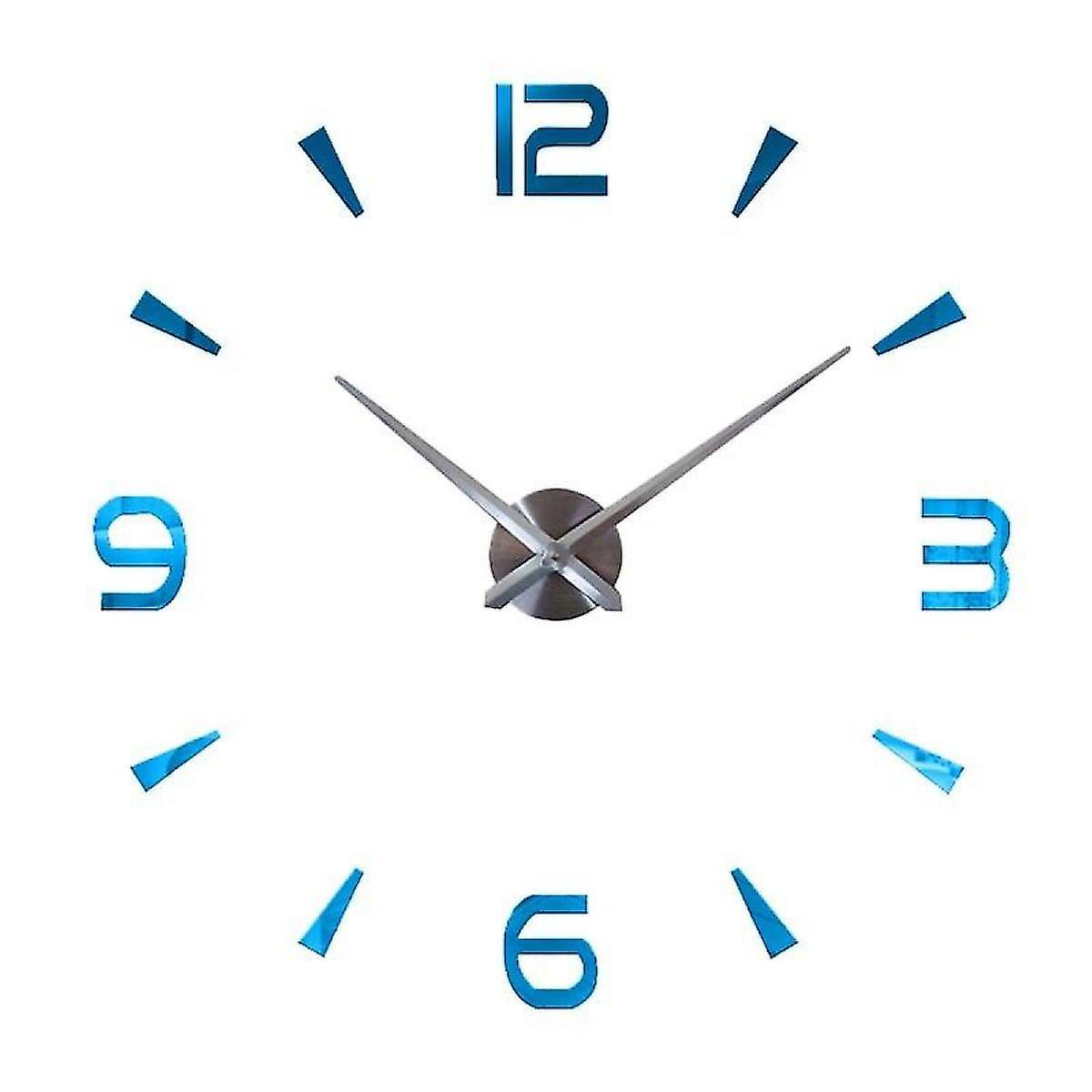 DIY wall table - blue