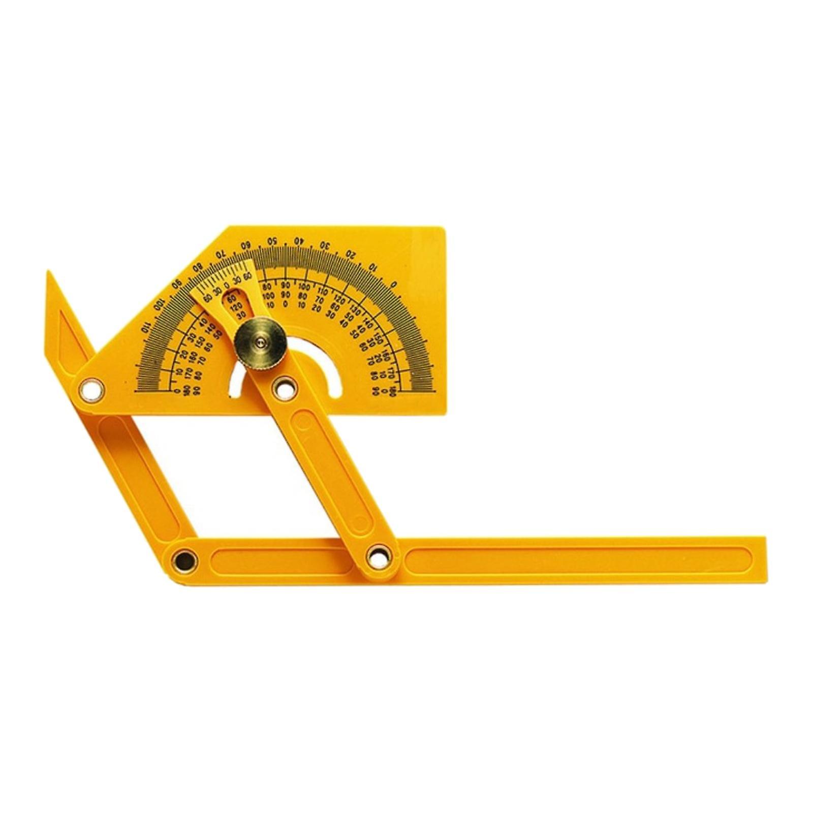Portable Protractor Angle Finder Measuring Tool 0 to 180 Degree Woodworking