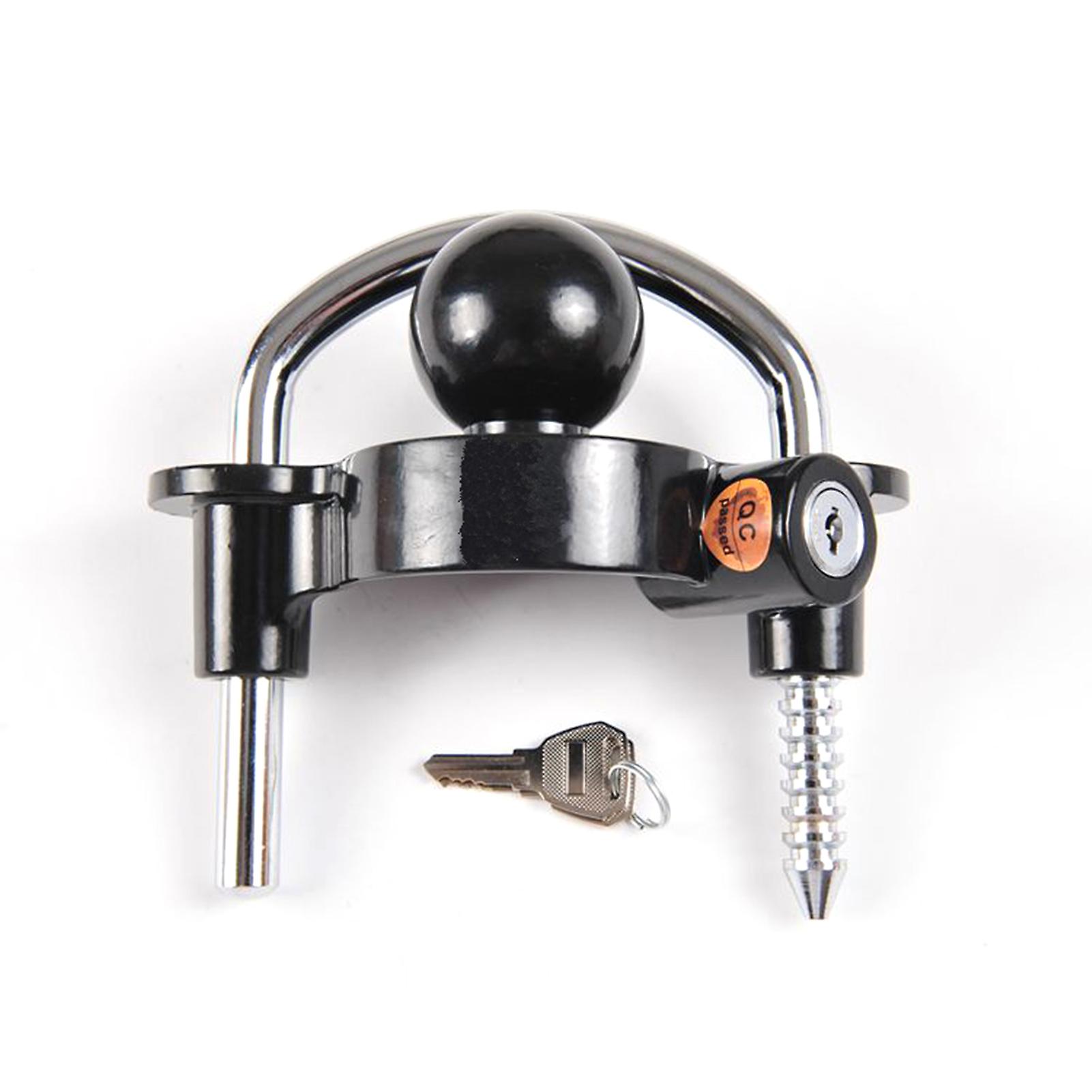 Coupler Lock, Anti Theft Universal Trailer Ball Tow Hitch Lock