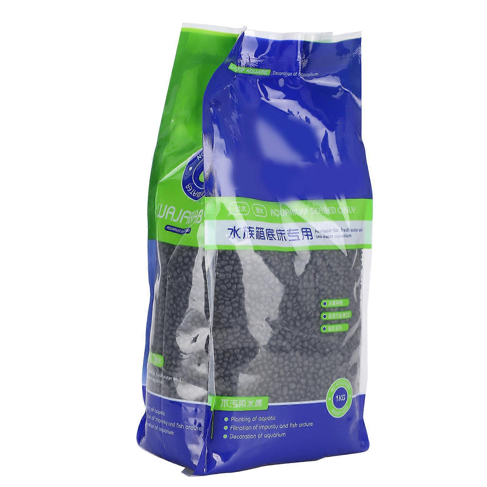 Image showcasing Aquarium Gravel Decoration for Fish Tanks with Water Plants and Mud 1kg ...