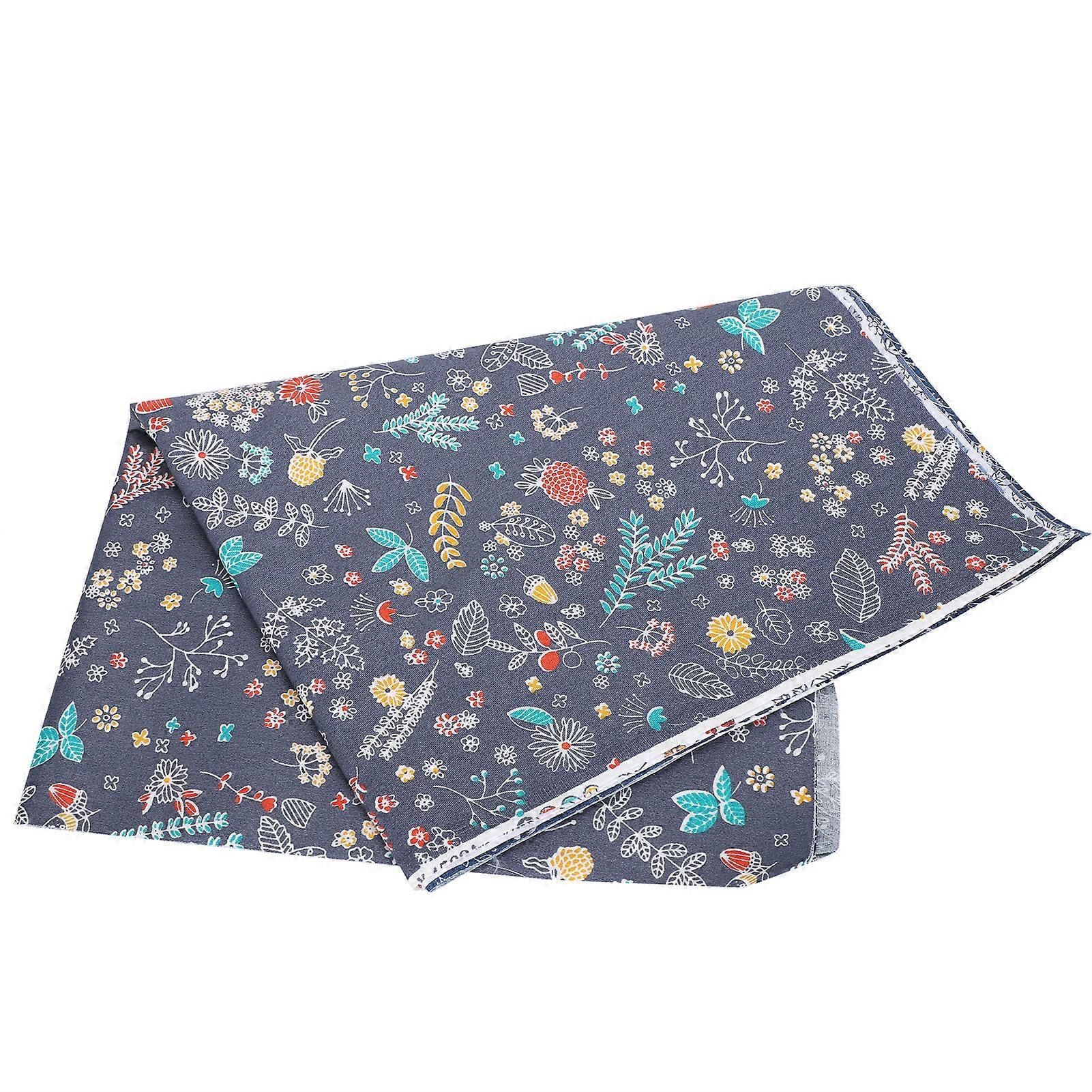 6 Pack Printed Cotton Twill Fabric 50 x 40cm Patchwork Quilting Sewing Crafts (Grey, 6 Colors)