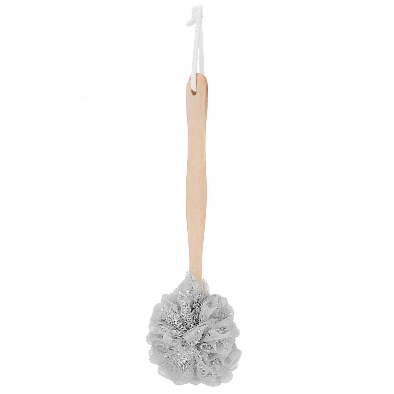 Long-Handled Bath Scrubber with Lanyard for Shower and Back