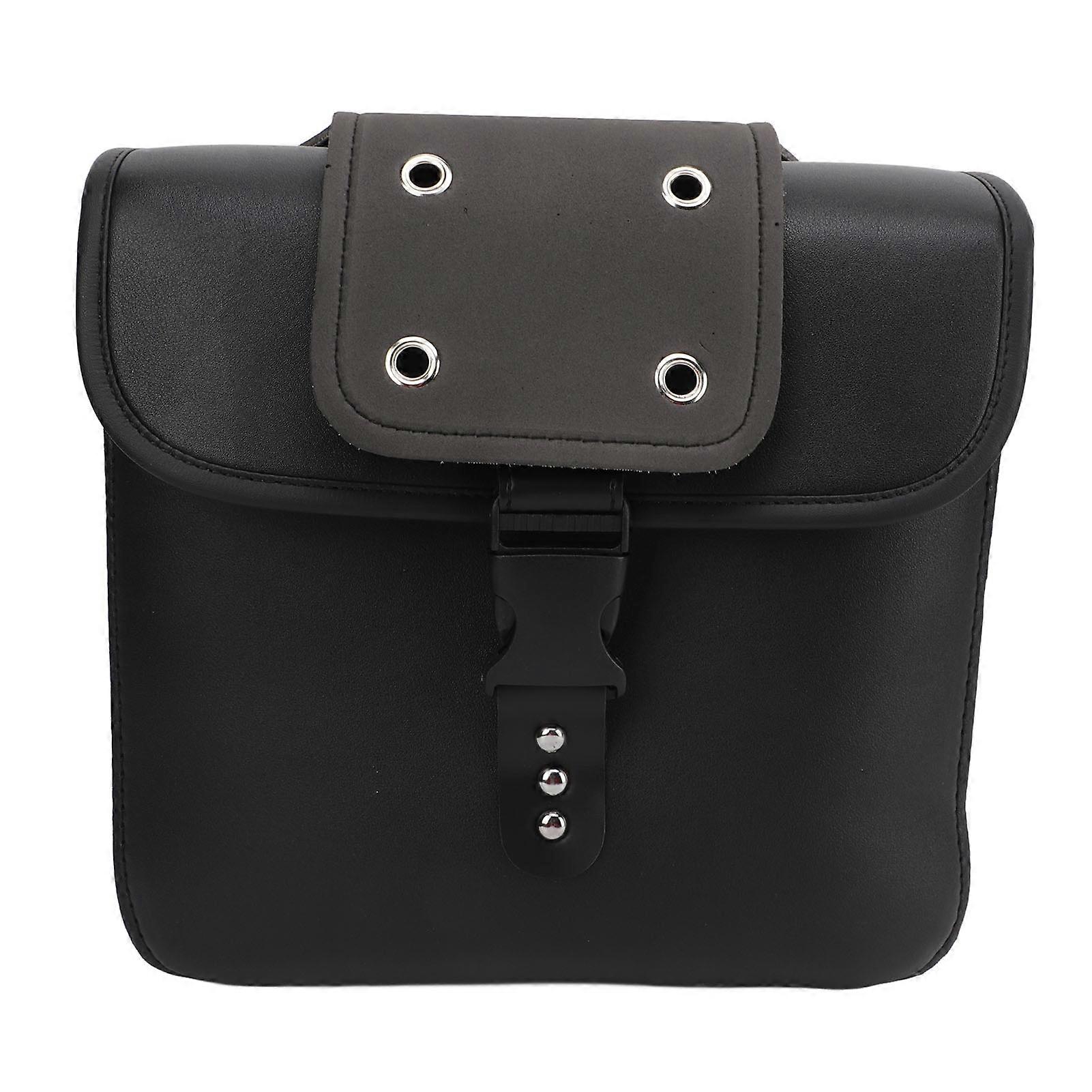 Motorcycle tail bag for cruise vehicles with secure mounting