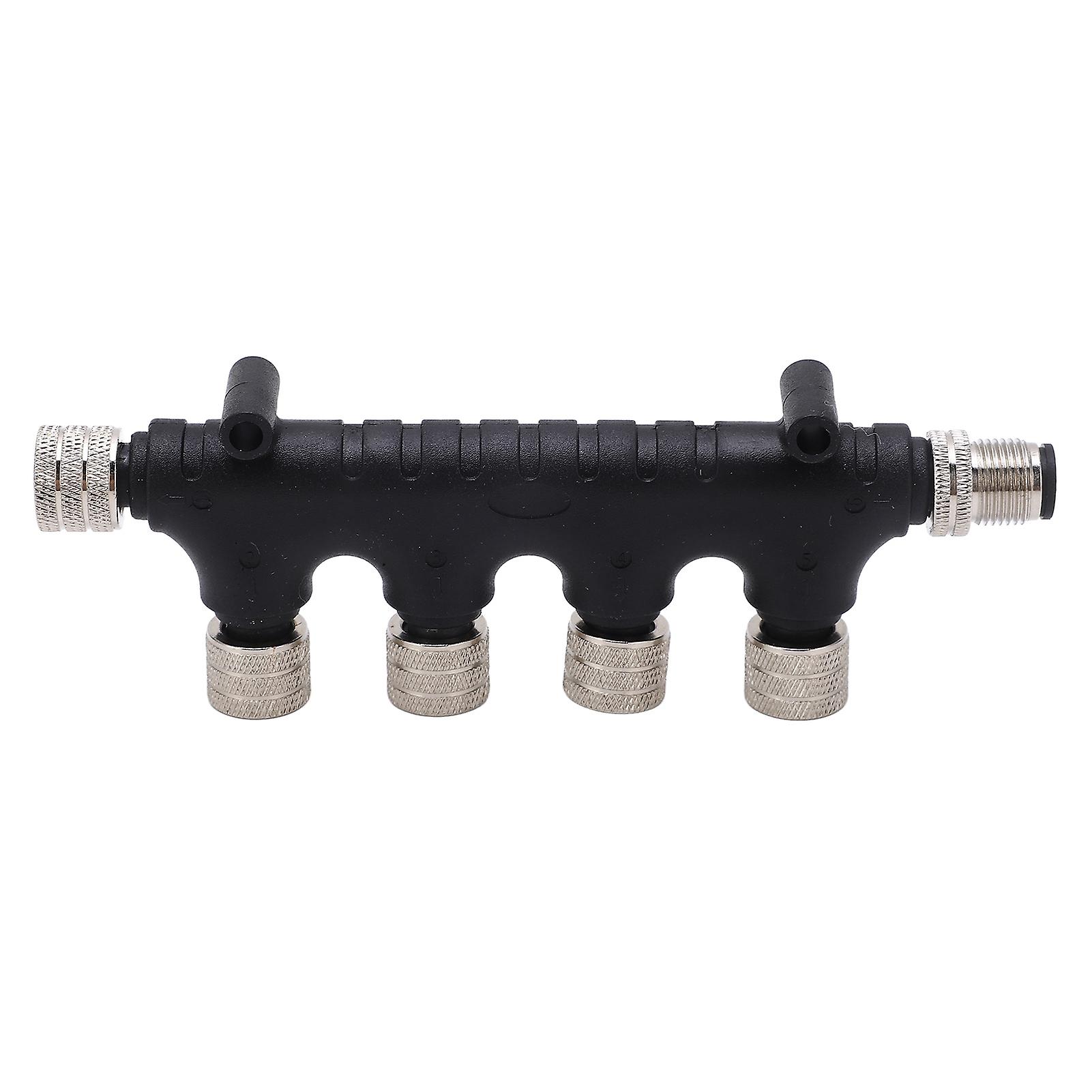 für NMEA 2000 T-Anschluss, 5-polig, IP67, wasserdicht, Backbone-Drop-Kabel, 4-Port-MultiPort-T-Terminator für Lowrance-Netzwerke
