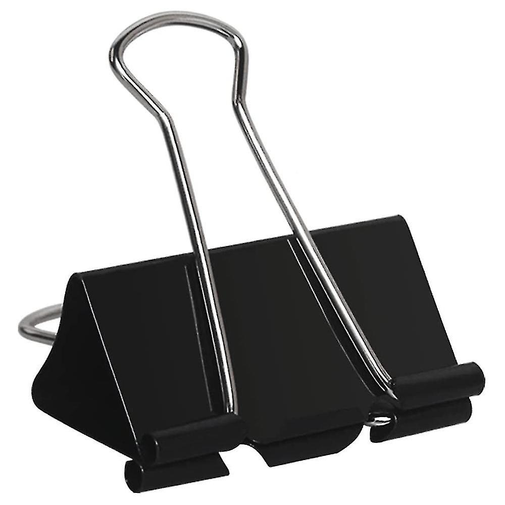 10 Pcs Extra Large Binder Clips 2-Inch Width, Big Paper Clamps Metal Fold Back Clips