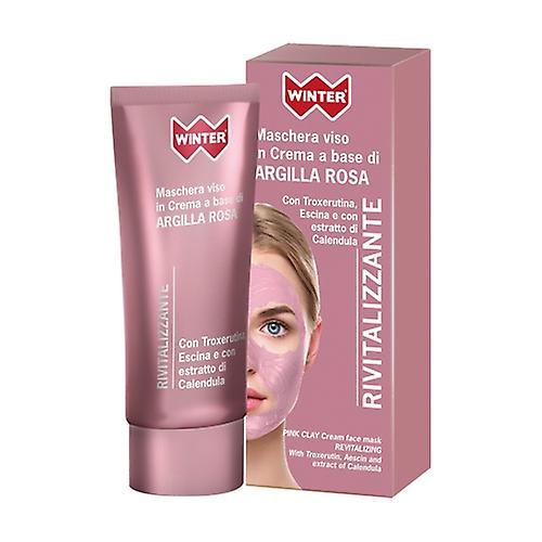 Pink clay face mask - revitalizing 50 ml of cream