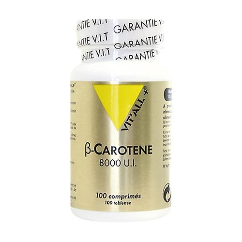 Beta-carotene 8000 IU 100 tablets