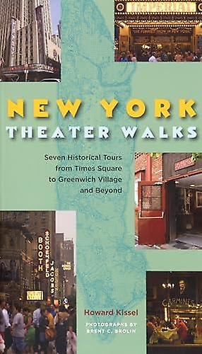 New York Theatre Walks by Howard Kissel Paperback Book