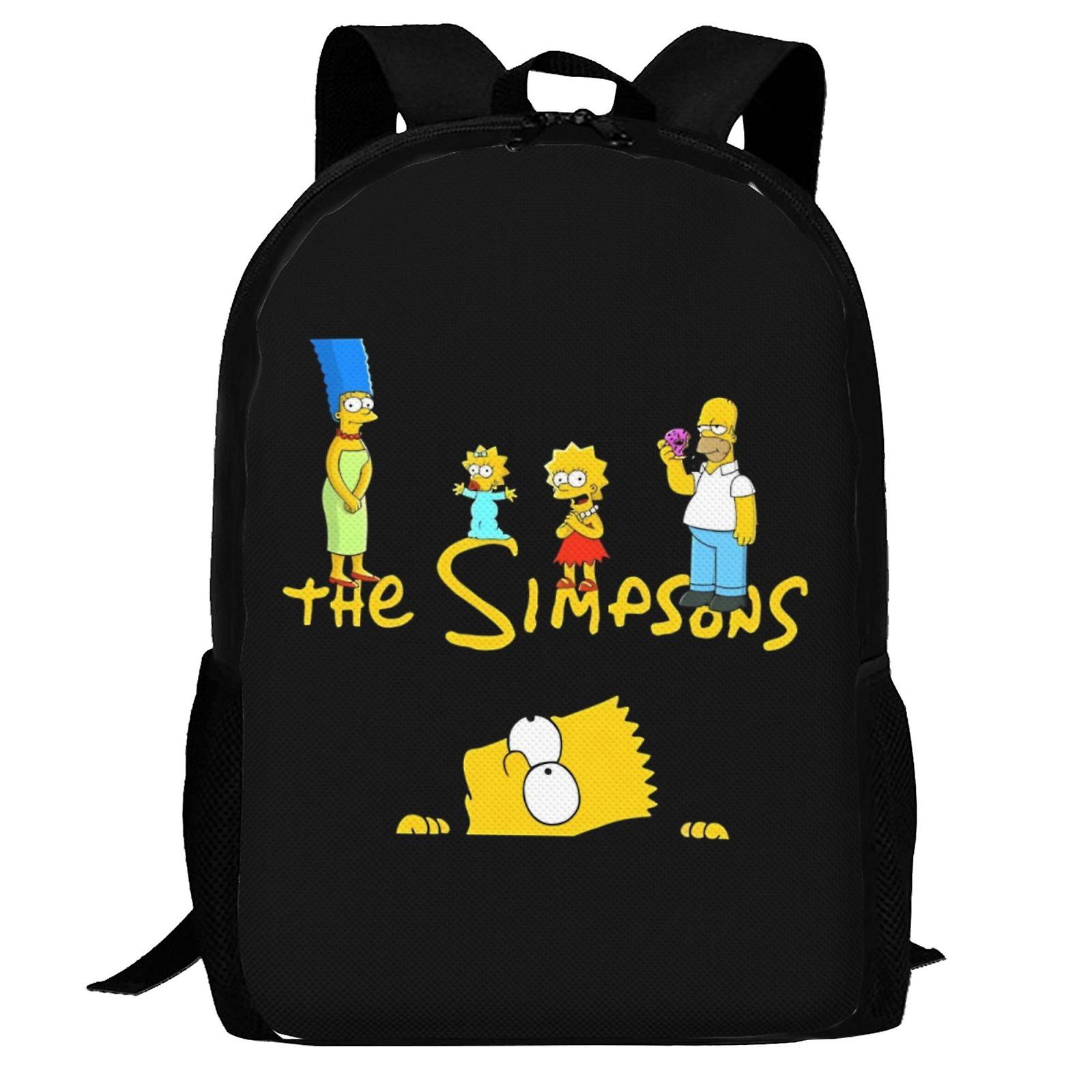 عائلة سمبسون على ظهره ، حقيبة ظهر كمبيوتر محمول خفيفة الوزن عارضة Daypackحقيبة سفر متعددة الوظائف