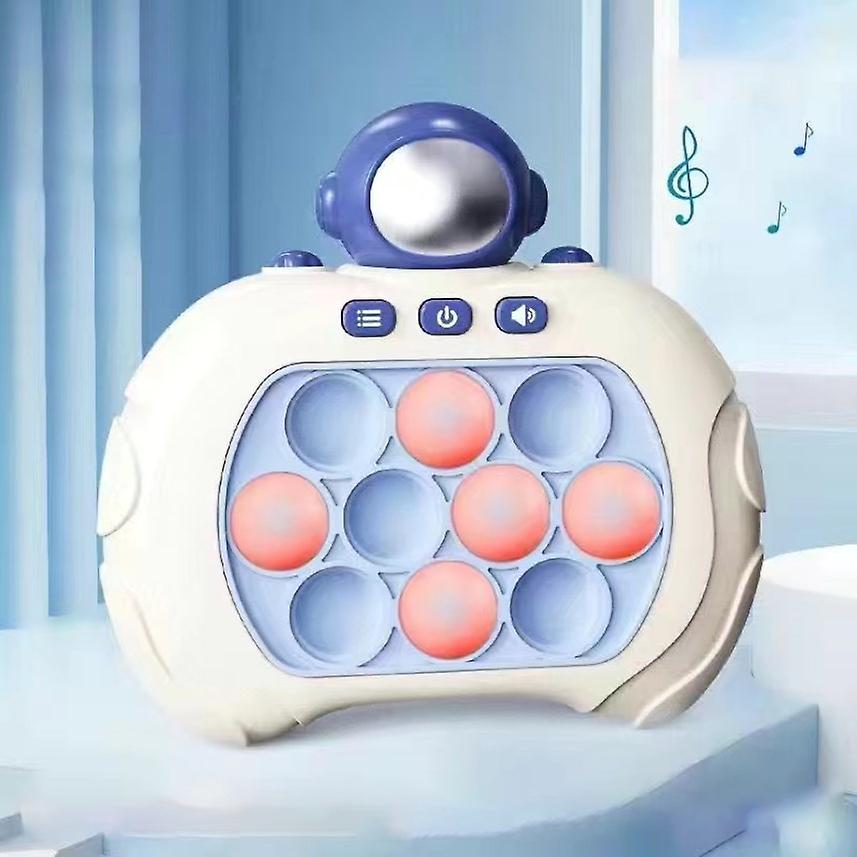 (Astronaut) Quick Push Bubble Game for Kids & Adults,Mini-Handheld Fast Speed Push Game,Relieving Stress Pop Fidget Game Toys for Boys, Girls, Teens