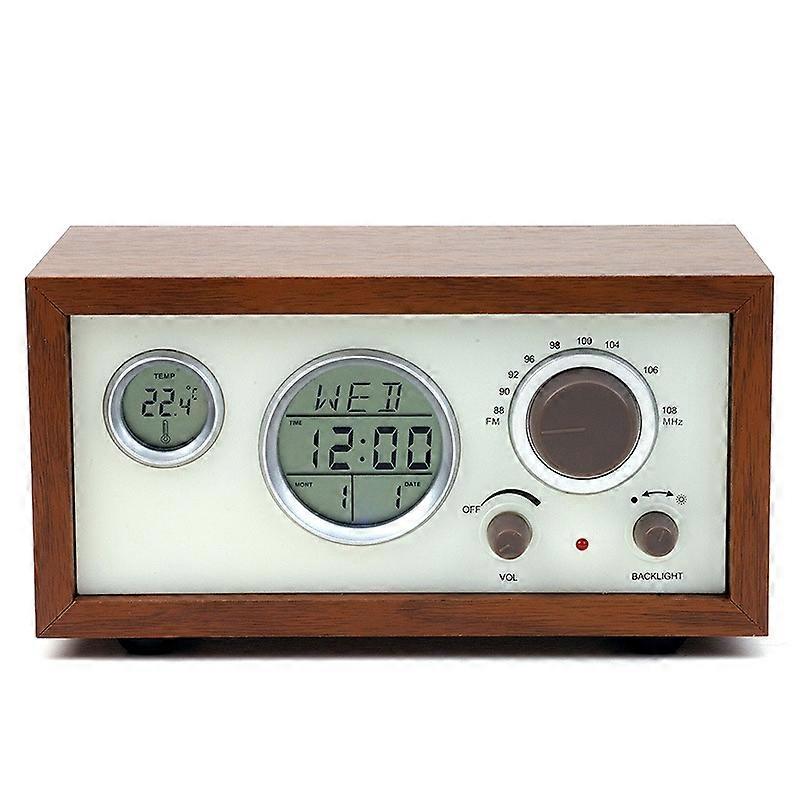 SY-601 monitoiminen retro puinen radio SY-601