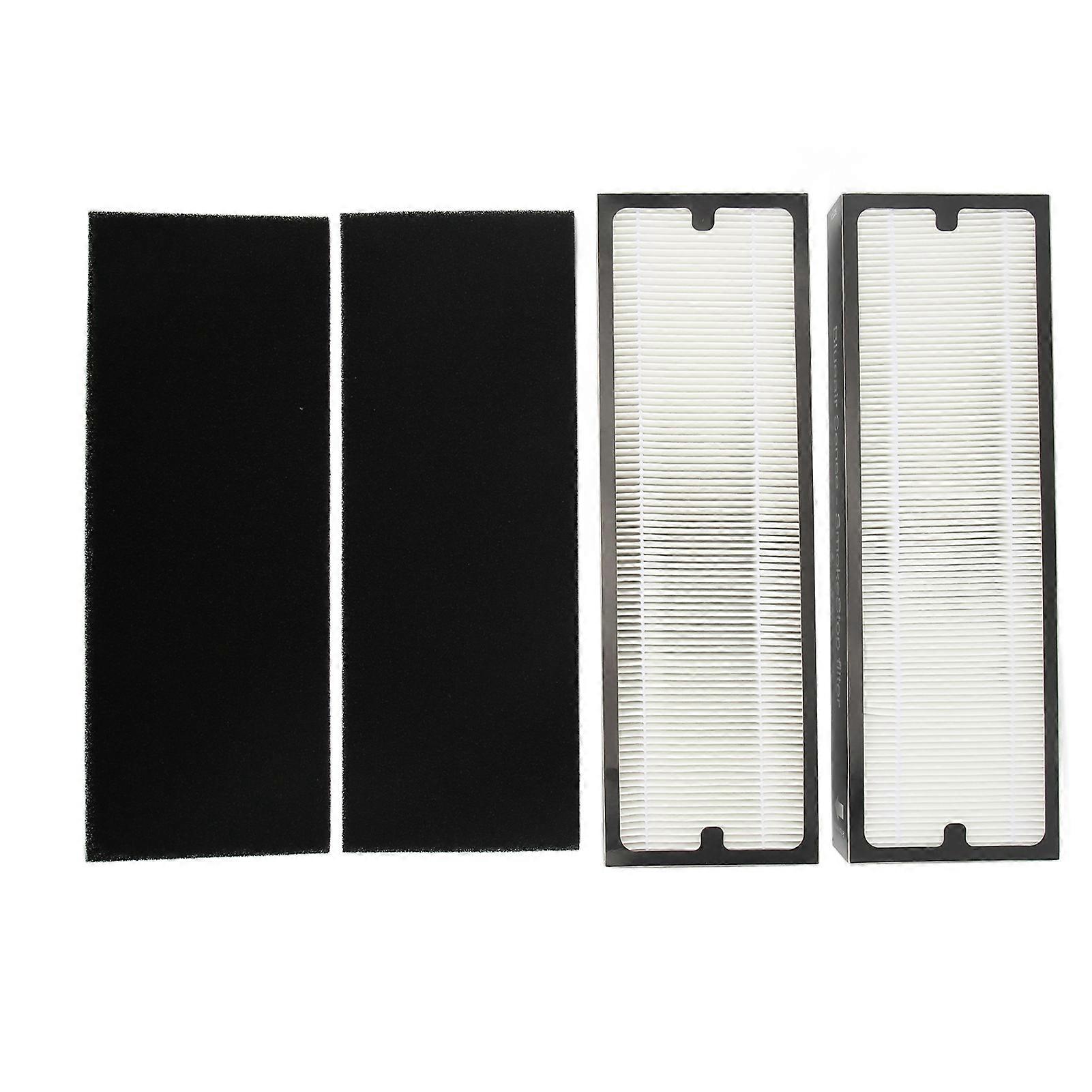 2PCS Air Purifier Filter High Efficiency Strong Adsorption Capacity Filter Replacement for Blueair Sense