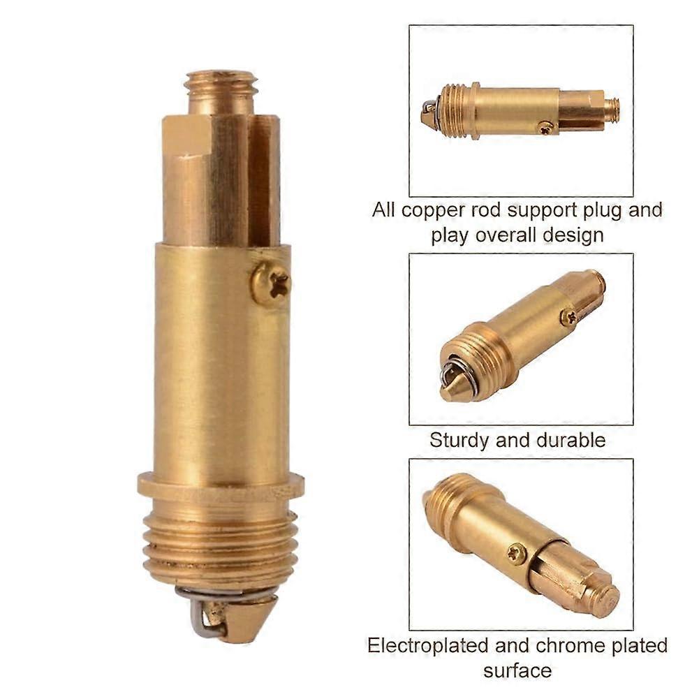 thumbnail image 2 of Click Clack Drain Plug 5-Pack Basin Sink Clicker Pop Up Bolts - Easy Push Pop Drain Stopper Replacement For Bathroom Sinks Pop Up Drain 2 of 12