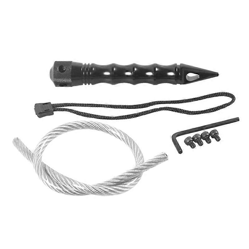 Car Window Collision Breaker Emergency Survival Tools Hardened Steel Whip Car Window Collision Breaker