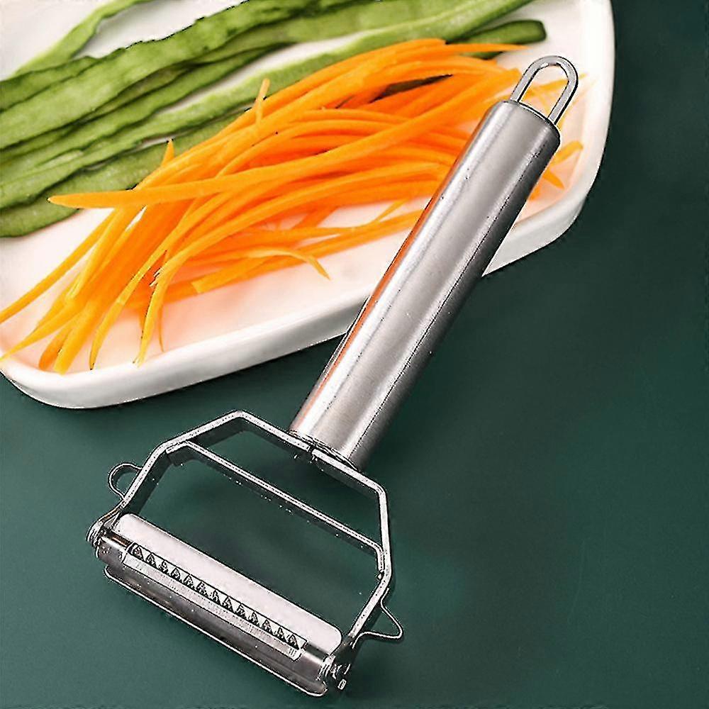 Stainless Steel Double-head Grater Multi-function Peeler 2 In 1
