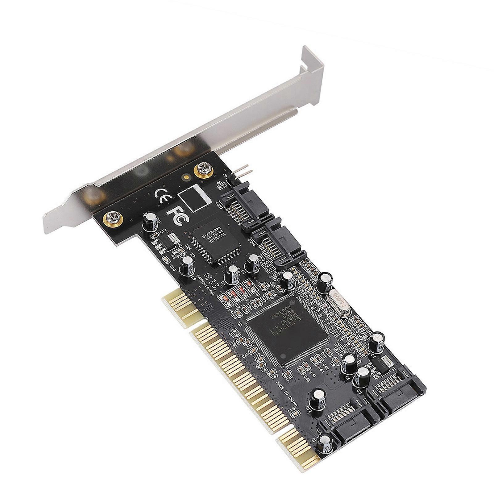 PCI to 4 Internal SATA Port 1.5Gbps Sil3114 Chipset for RAID Controller Card