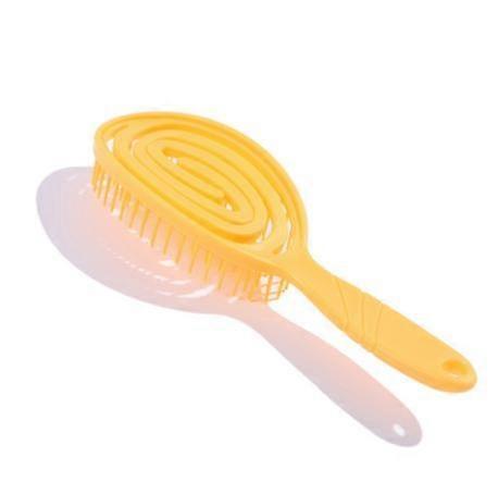 Relaxing Elastic Massage Comb Portable Hair Brush Massage Brush Brushes Head Combs Scalp Massage Brush Wet And Wavy Bundl