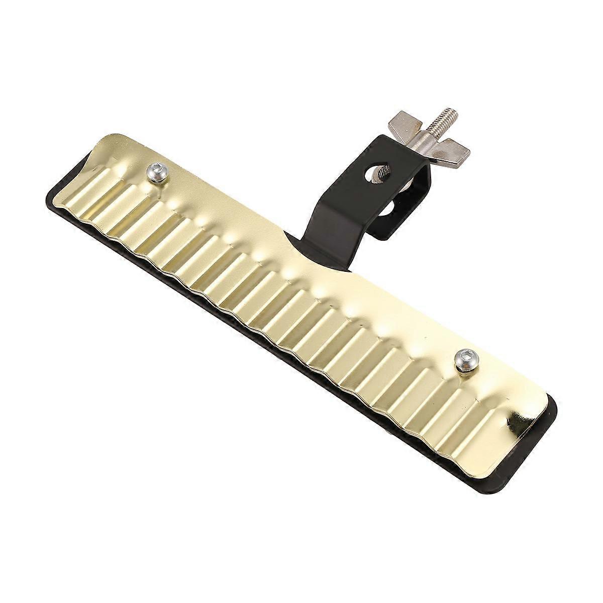 Percussion Crasher for Percussion Rigs and Drum Set Cutting Sound Mount on Percussion Rod Percussio