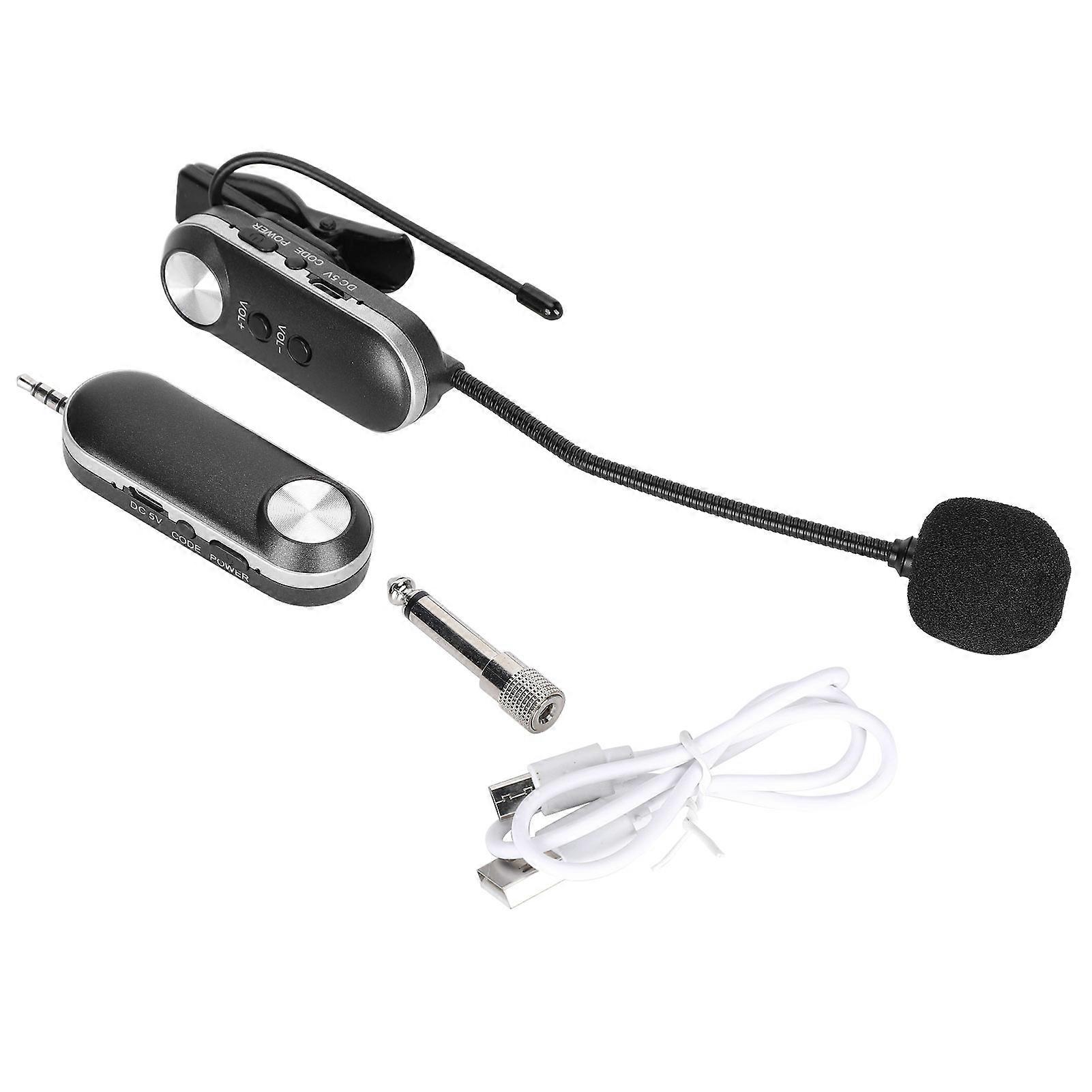Saxophone Microphone Guitar Mike Wireless USegment Speaker Stage Outdoor Musical Instrument