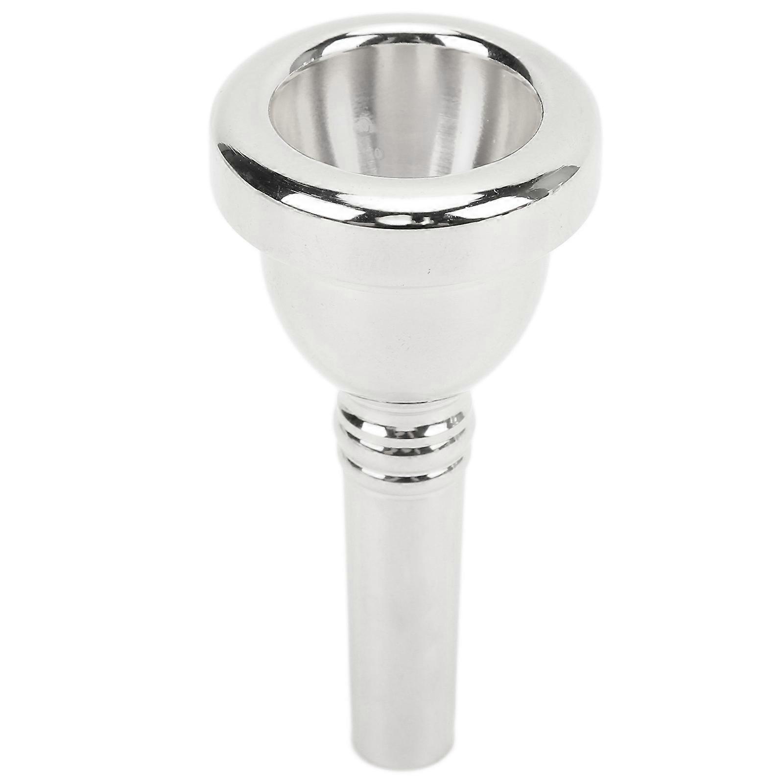 Trombonmunstycke Altmunstycke Kopparinstrumenttillbehör Reservdel Silver