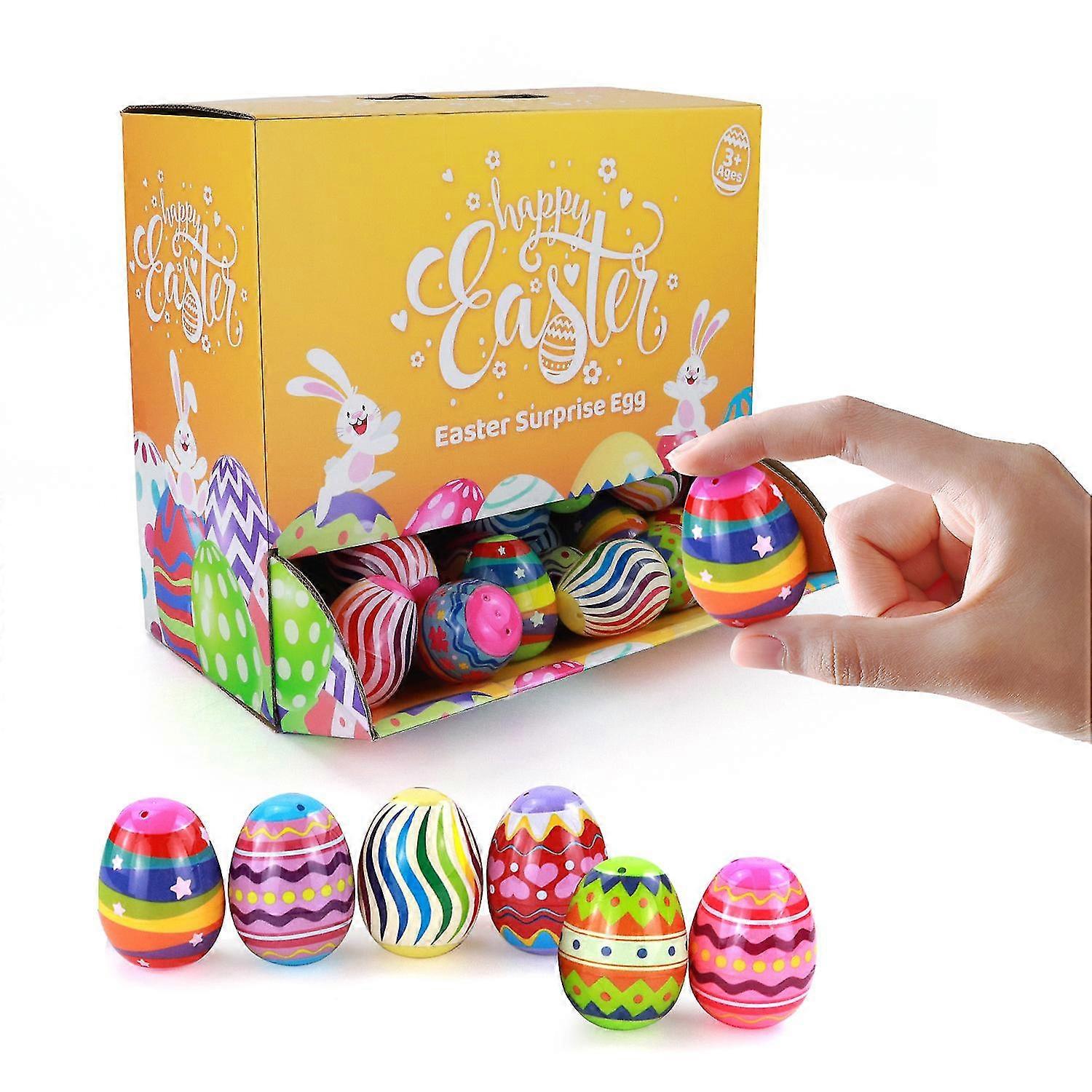 Easter Eggs Fillable Plastic Easter Diy Surprise Eggs Holiday Party Supplies