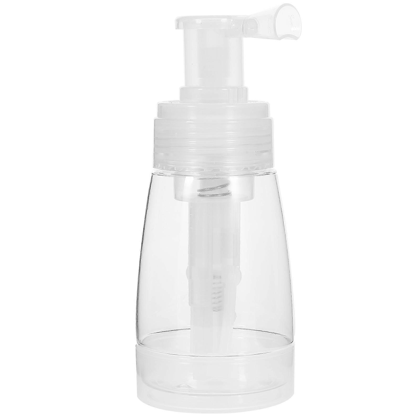 1Pc Bébé Voyage Houppette Bouteille Talc Poudre Puff Bouteille Bouteille De Poudre Libre (Blanc)