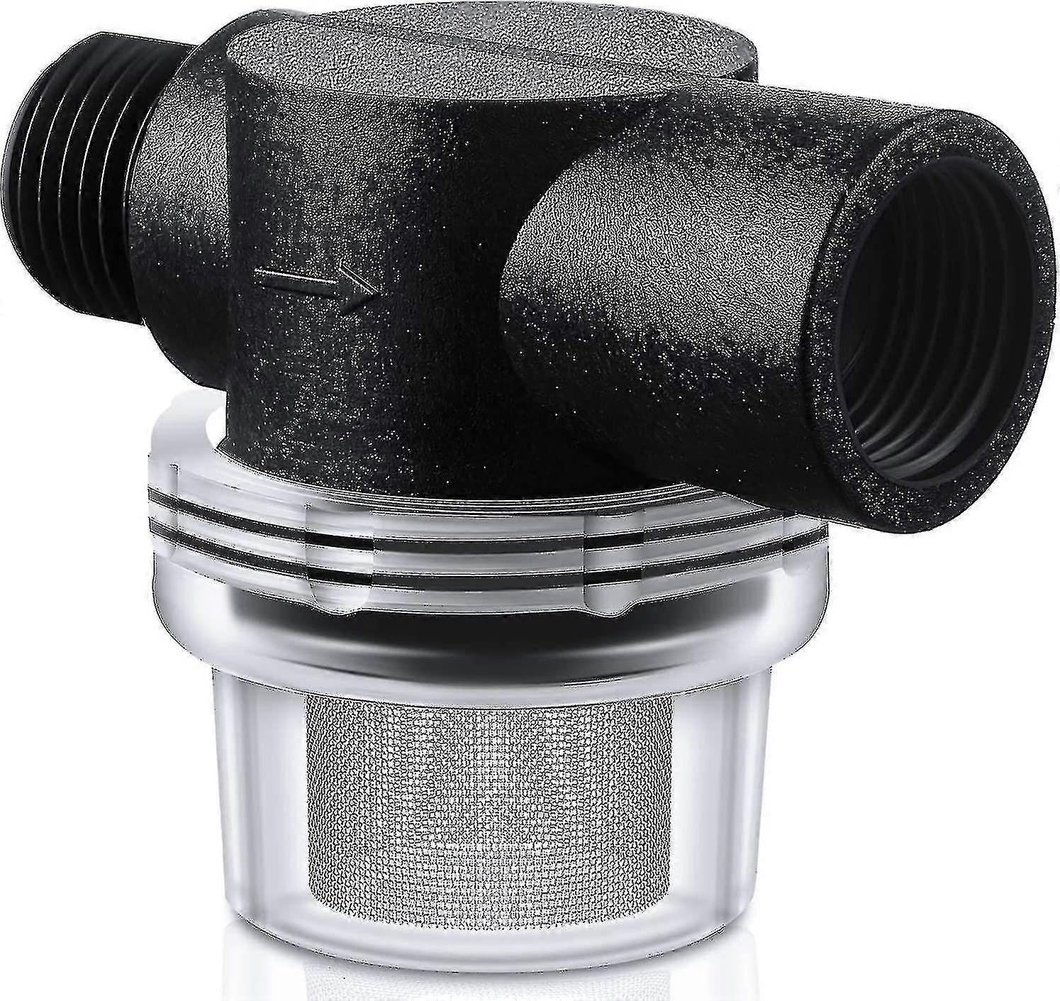 Water Pump Strainer Filter, Rv Replacement 1/2" Twisted Pipe Strainer -NMAOV