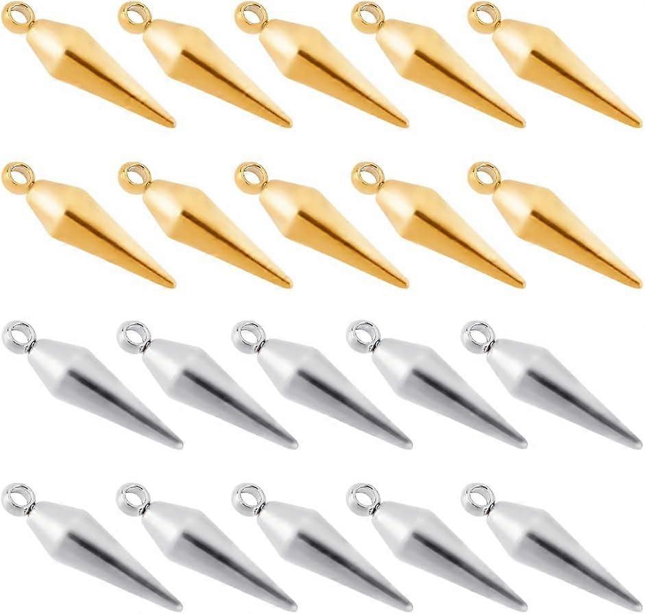 Spike Beads Pendants Charms