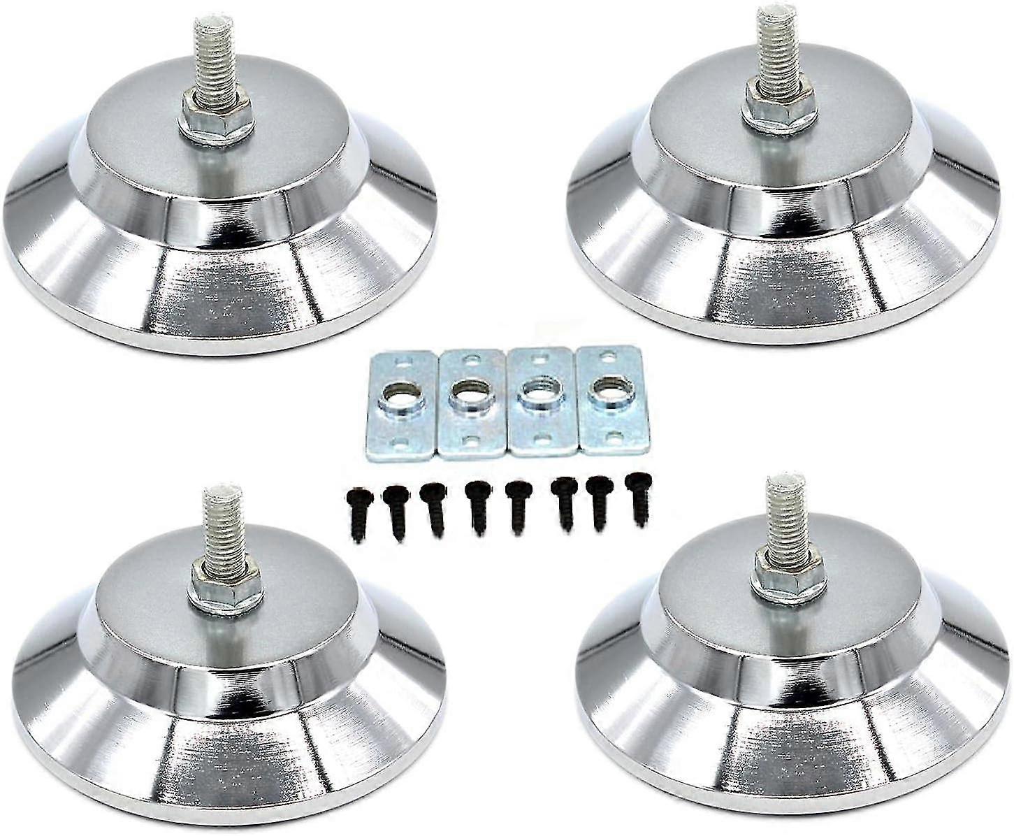 Universal Adjustable Pool Table Legs - Set of 4 for Pool Table