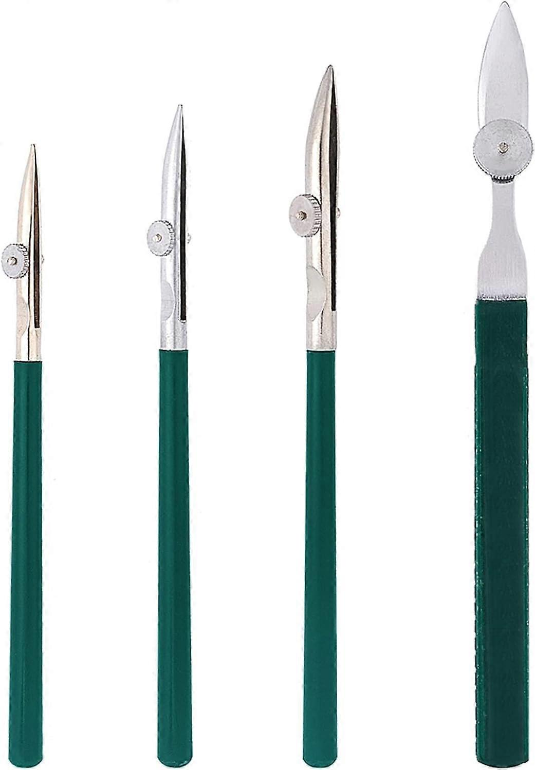 4Pieces Art Ruling Pens Fine Line Masking Fluid Pen Adjustable Cross-Hinged Fine Line Pen