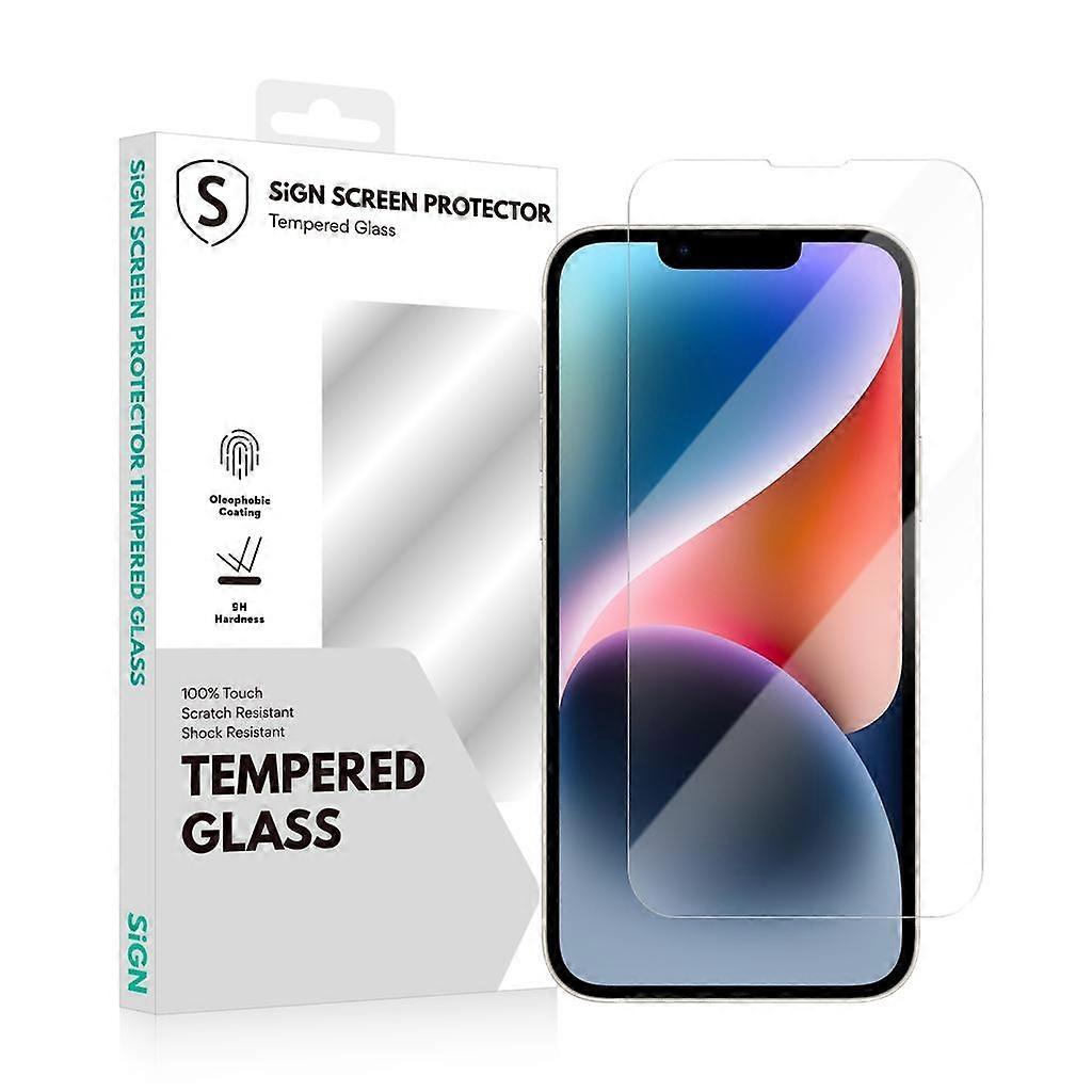 Protector de pantalla de vidrio templado para iPhone 14