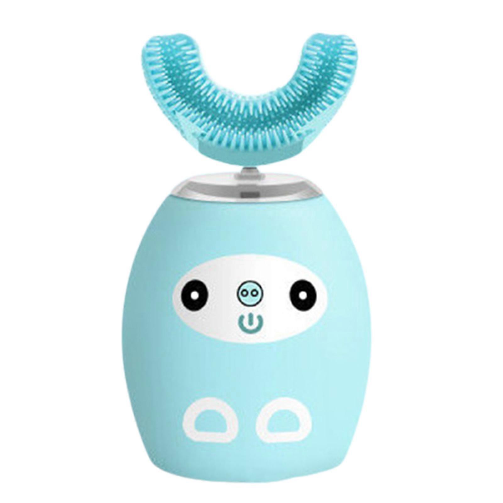 Children Electric Toothbrush U-Shape Automatic Toothbrush USB Charging Waterproof