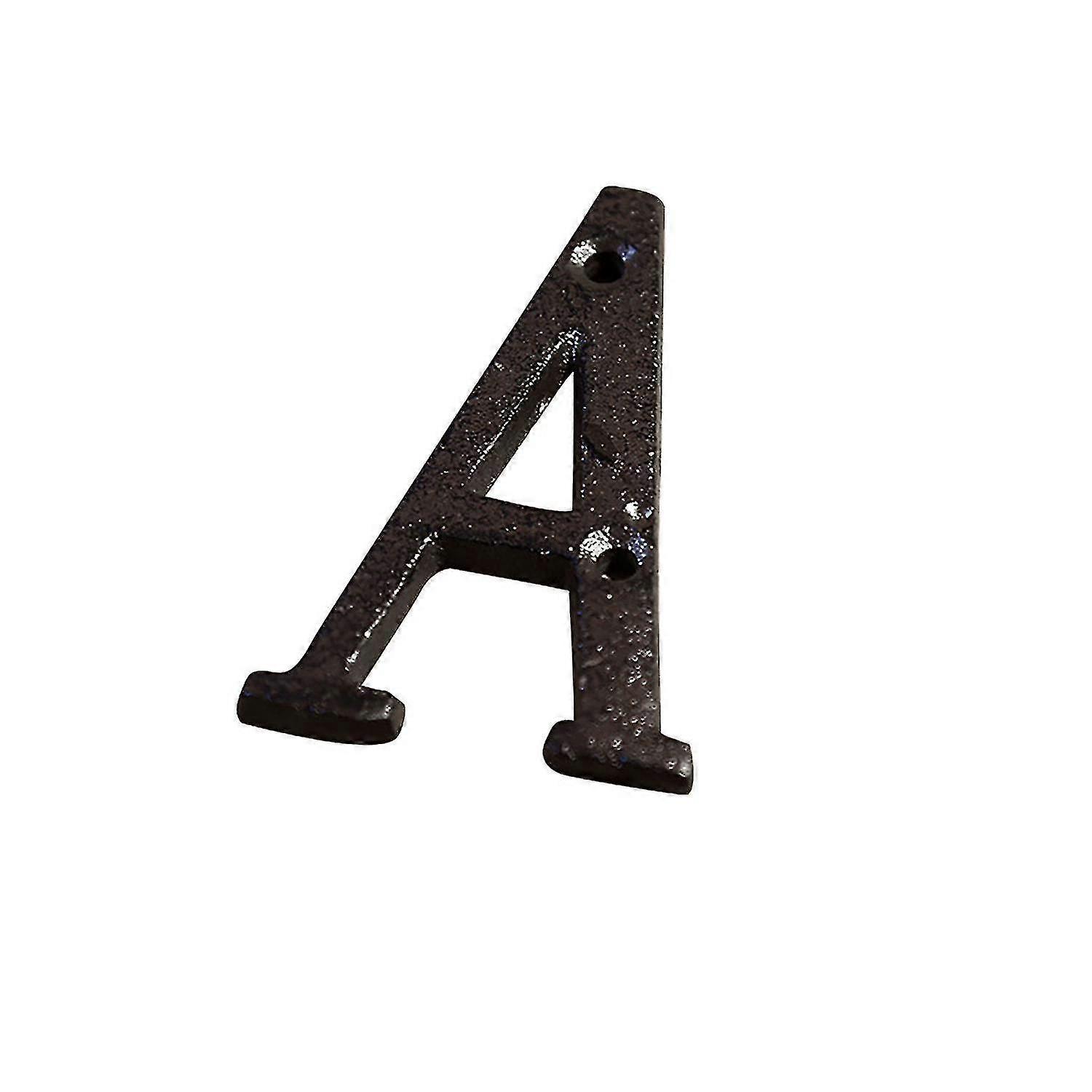 نمط البقالة نمط الرجعية الحديد الزهر الإبداعية DIY البيت لوحة الباب رمز الرسالة