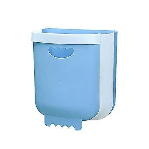 Kitchen Hanging Trash Can,Collapsible Small Garbage Bin For Kitchen Cabinet Cupboard Door