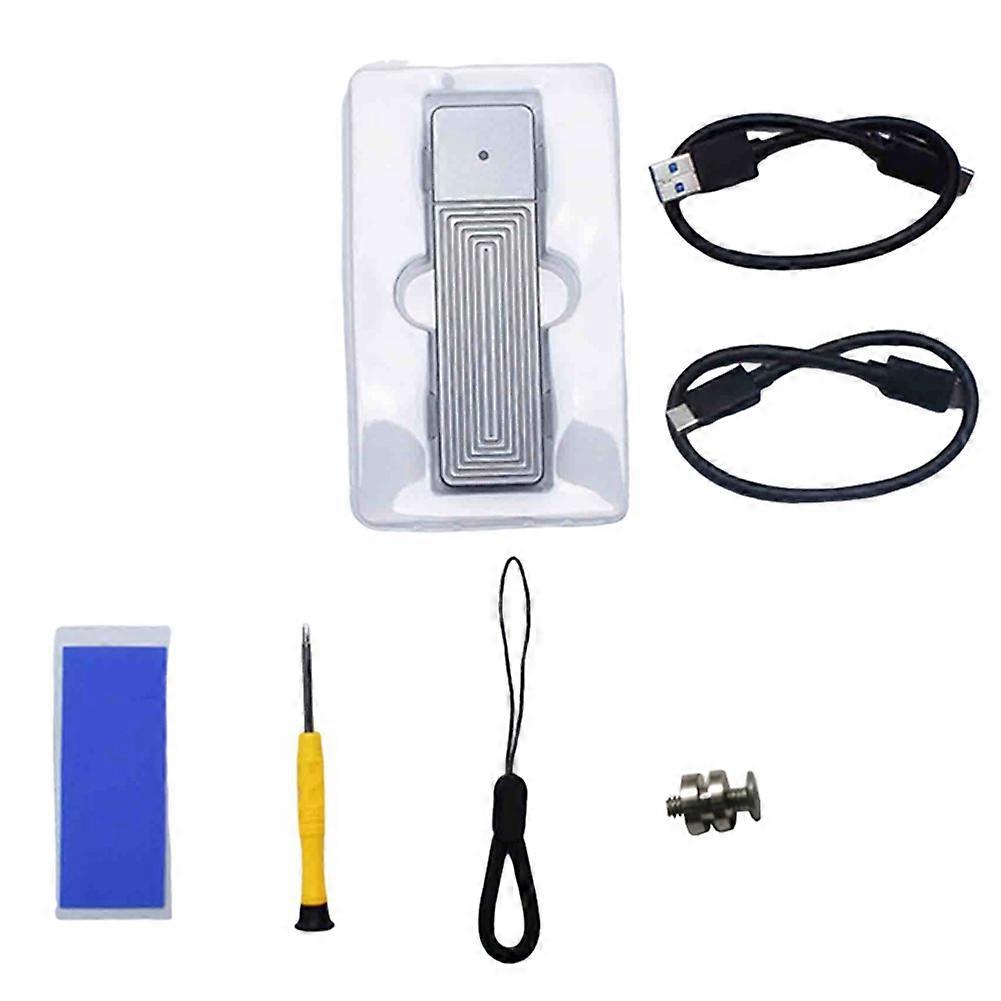 Aluminum Alloy M.2 Solid State SSD Type-C USB 3.2 Interface 10Gbps NVMe JMS583 Single Agreement wit