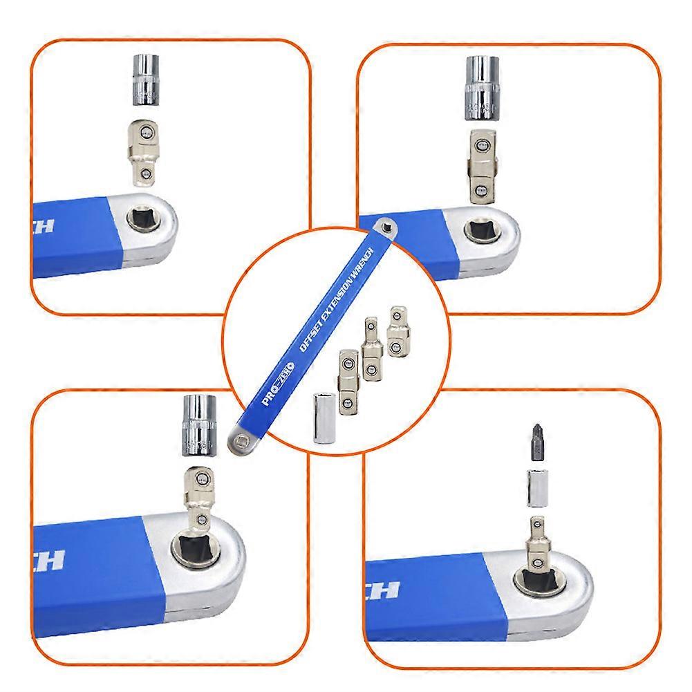 AEROFORCE 50-delige fiets-momentsleutelset (5-25 Nm), 1/4 inch aandrijving, inch pond klik-momentsleutel met bit-inzetstukken, 3/8 adapter, professionele fietsgereedschapsset voor MTB