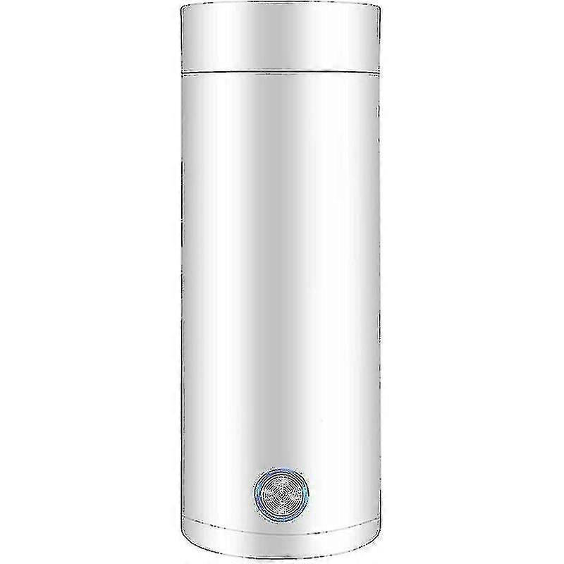 Resekokare, bärbar vattenkokare för hälsosamma drycker, snabbkokning, automatisk avstängning av liten vattenkokare, 400 ml liten vattenkokare (vit)