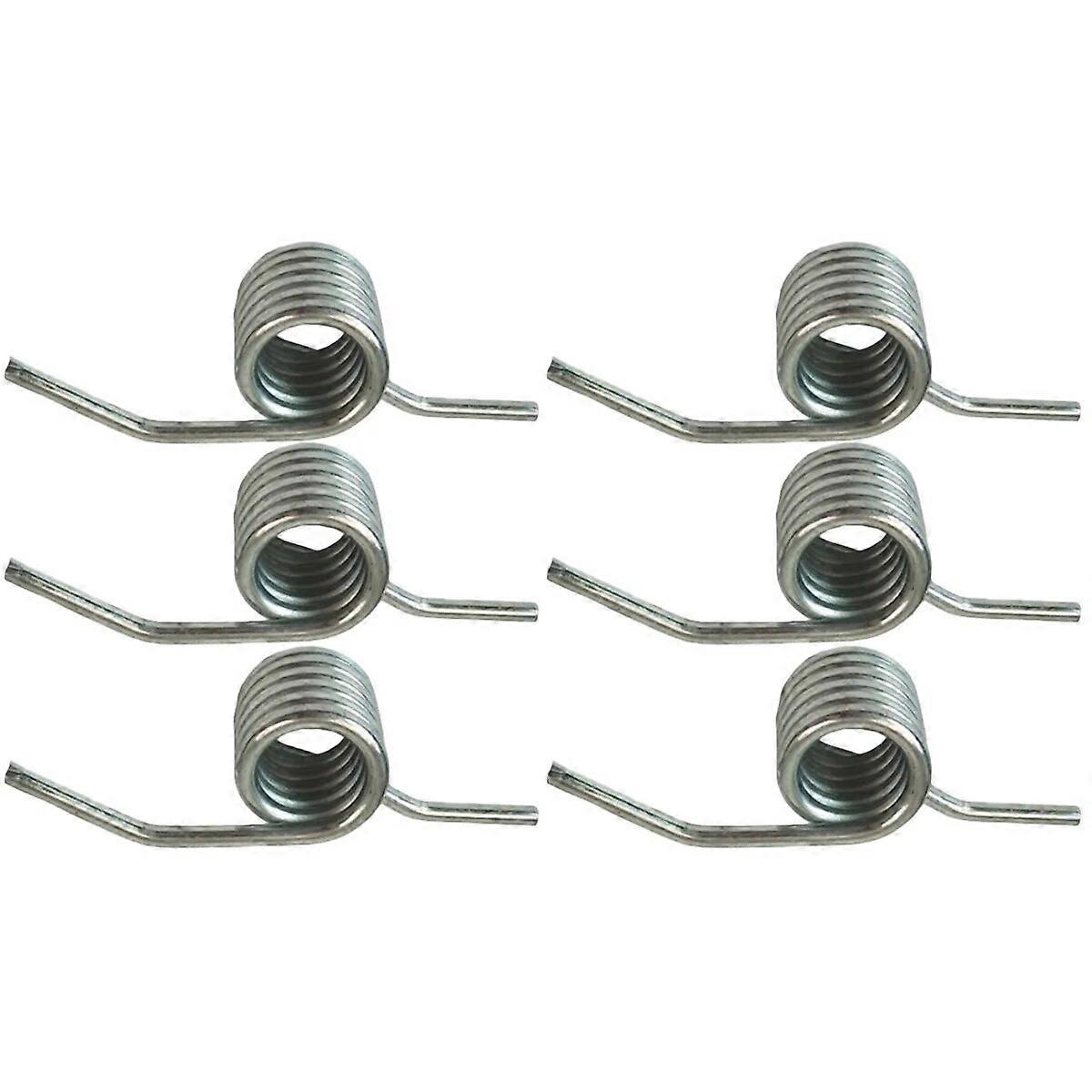 6 PCS Hydraulic Jack Tension Spring 3 Ton Horizontal Jack Spring Car Jacks Tools (Silver)