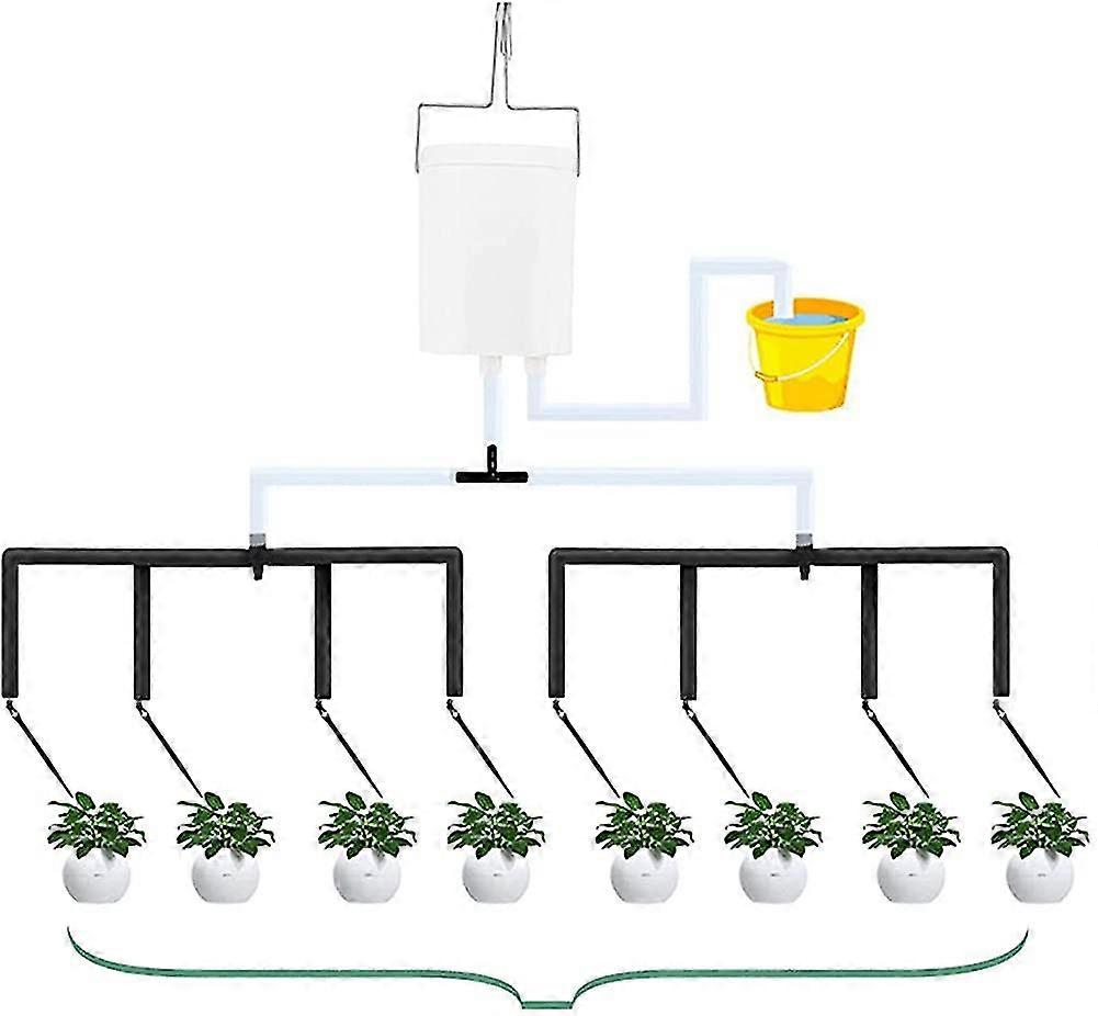 Garden Irrigation System, Automatic Micro Drip Irrigation Kit With Water Timer