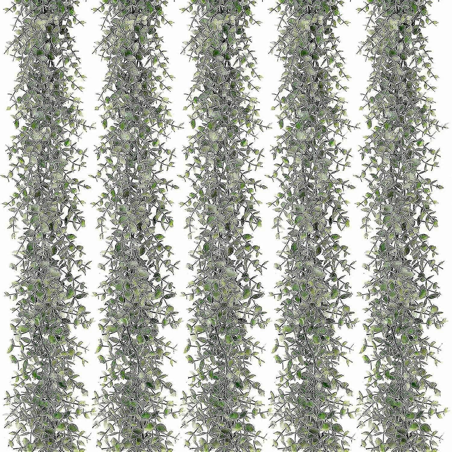 5 Packs 30ft Artificial Eucalyptus Compatible Wedding Table Backdrop Arch