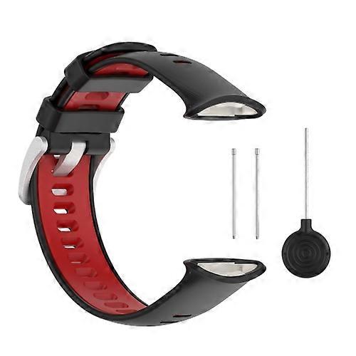 For Polar Vantage V2 Two-color Silicone Watch Band