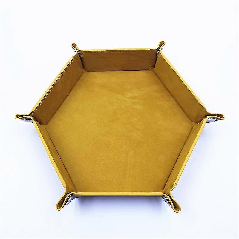 Dice Tray Foldable Metal Dice Rolling Tray Holder Storage Box For Rpg Dnd Table Game