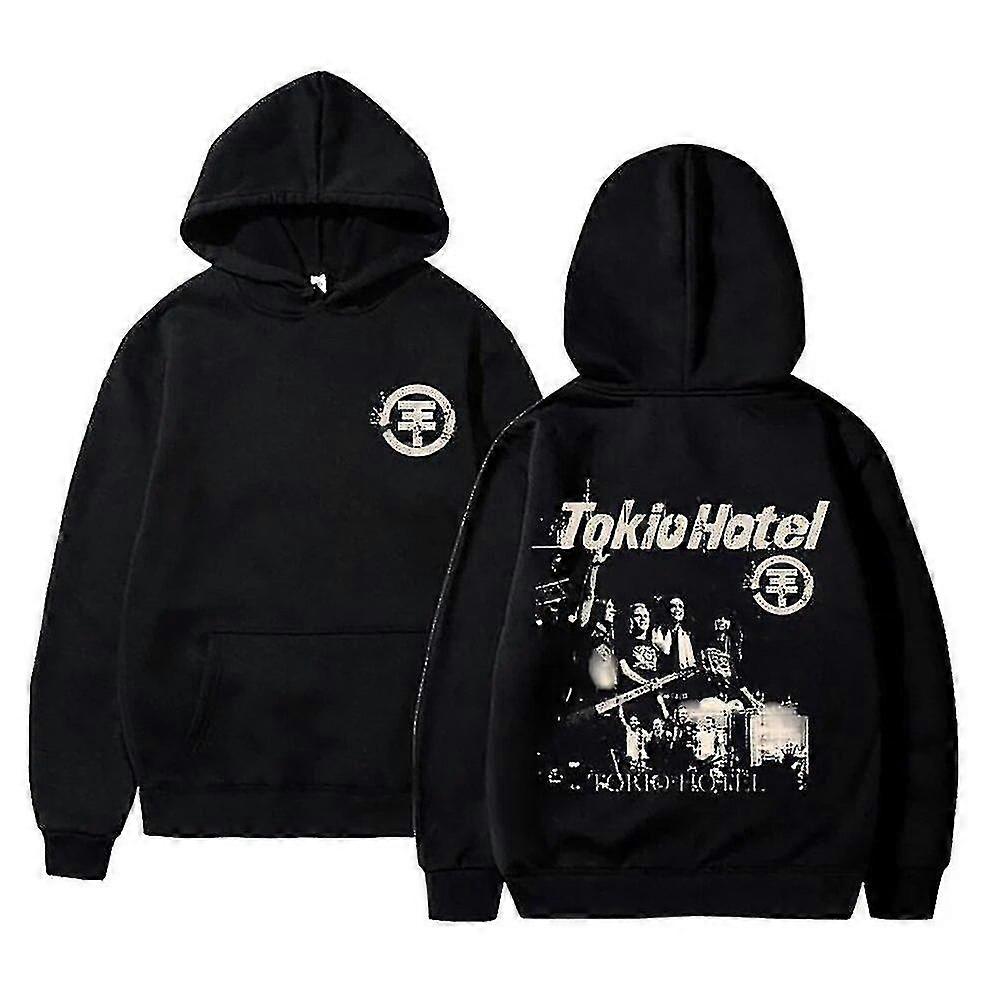 Tokio Rock Band Hoodie Mit Cartoon Print - Unisex Sweatshirt Mit Reißverschluss