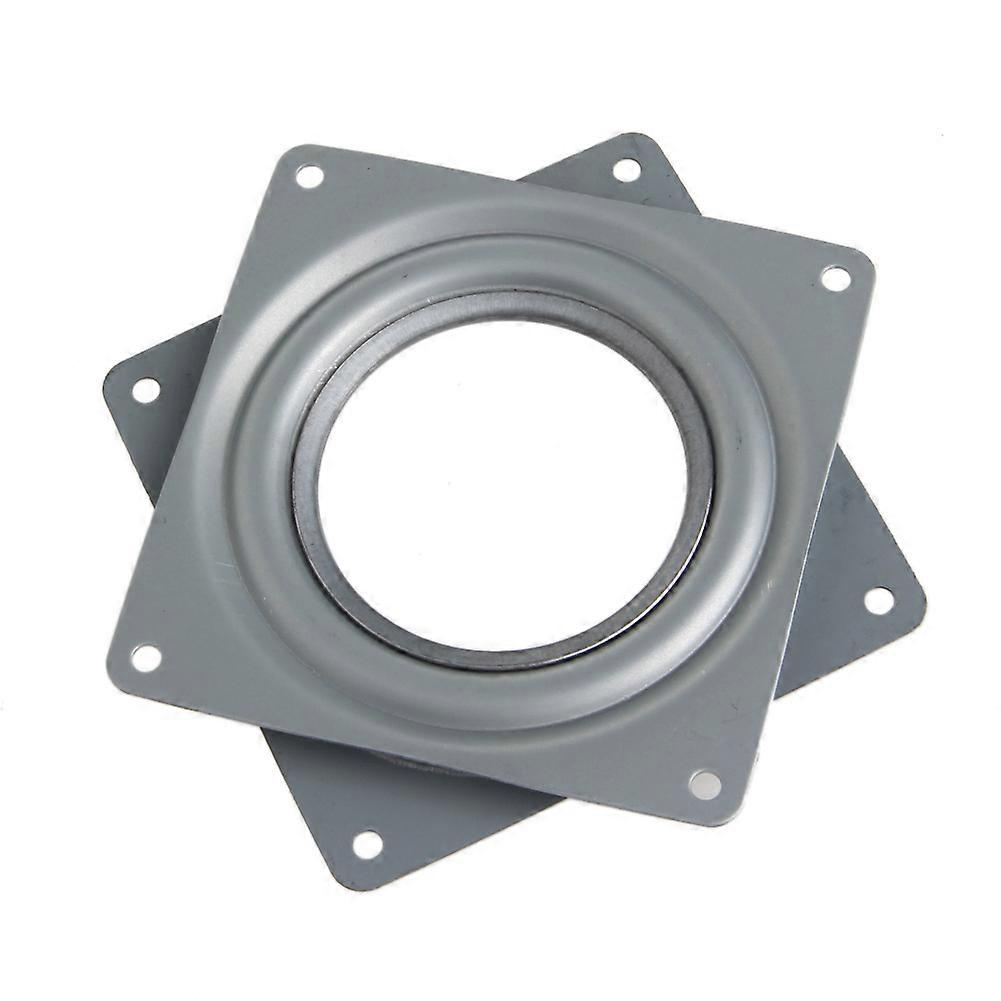Square Bearing Swivel Plate Lazy Susan Turntable 3"/4"/6" TV Rack Desk Tool