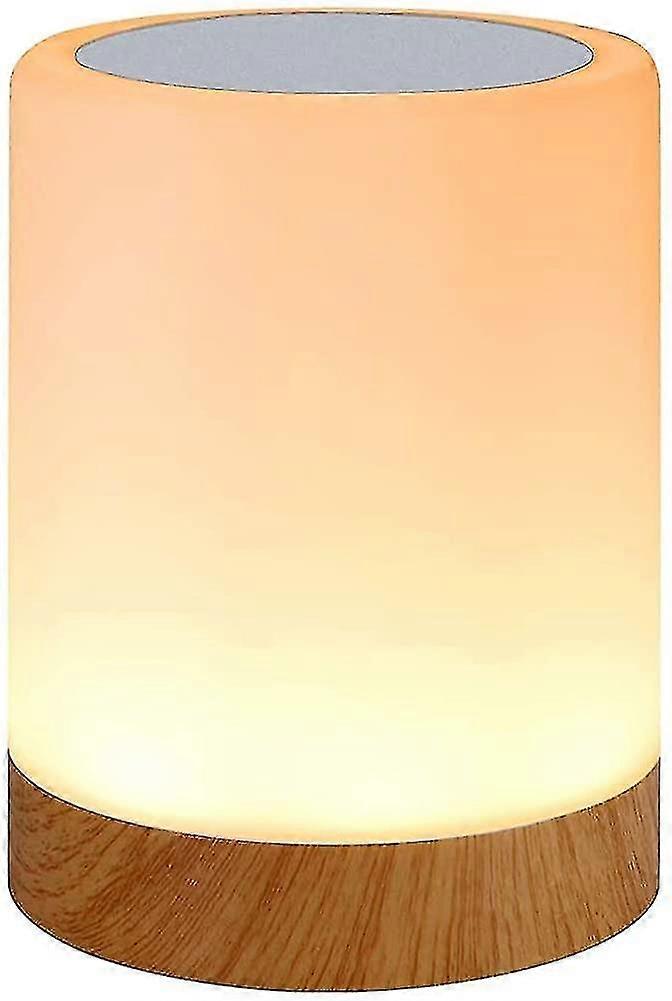 Led Bedside Lamp, Touch Dimmable Atmosphere Table Lamp For Bedroom Living Room